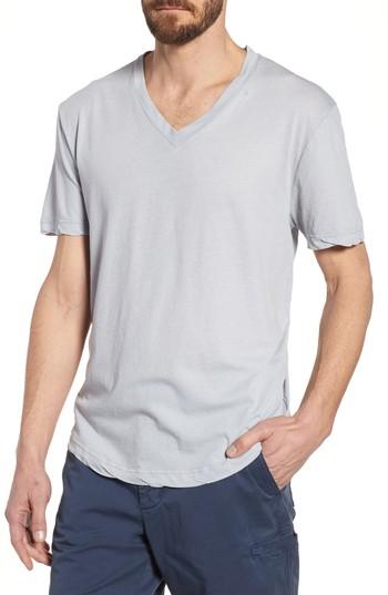 Men's James Perse 'clear Jersey' Melange V-neck T-shirt (xs) - Blue
