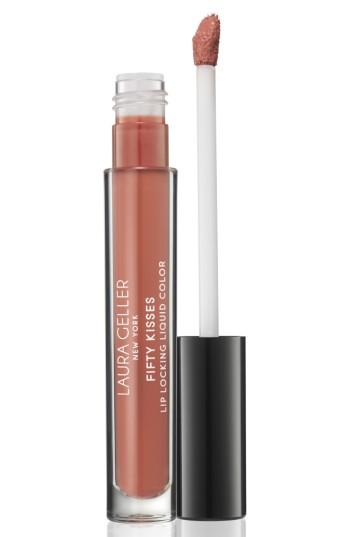 Laura Geller Beauty Fifty Kisses Lip Locking Liquid Color - Beige Bite