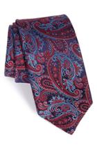 Men's Robert Talbott Paisley Silk Tie, Size - Red