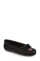 Women's Minnetonka 'me To We Artisans - Kilty' Beaded Moccasin M - Black