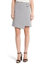 Women's Halogen Grommet Detail A-line Skirt