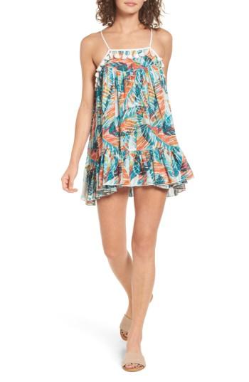 Women's Raga Paradise Peak Swing Dress - Blue/green