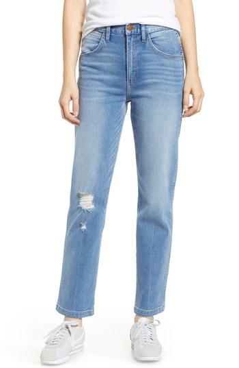 Women's Wrangler Heritage Fit Slim Straight Leg Jeans X 28 - Blue