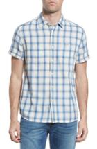 Men's Grayers Larson Short Sleeve Sport Shirt - Blue