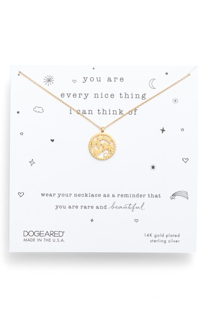 Women's Dogeared You Are Every Nice Thing Magic Pendant Necklace