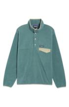 Men's Patagonia Synchilla Snap-t Fleece Pullover, Size - Green