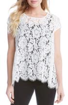 Women's Karen Kane Lace High/low Top