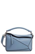 Loewe Small Puzzle Shoulder Bag - Blue