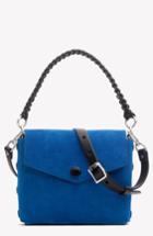 Rag & Bone Atlas Concept Leather Shoulder Bag - Blue