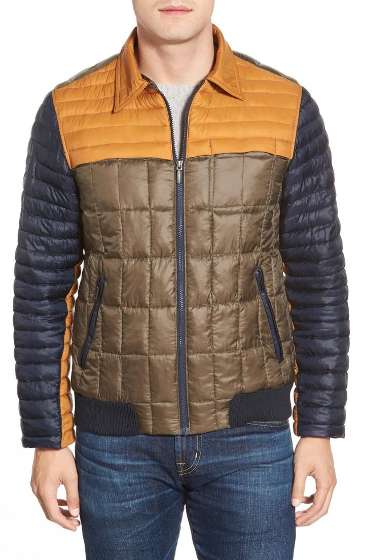 Men's Rainforest 'jackson' Quilted Bomber Jacket