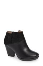 Women's Dansko Miley Burnished Leather Bootie .5-6us / 36eu M - Black