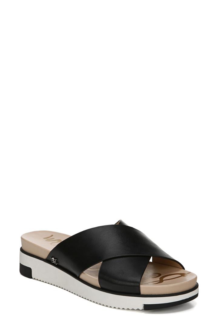 Women's Sam Edelman Audrea Slide Sandal M - Black