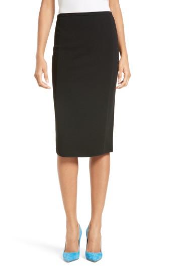 Women's Diane Von Furstenberg Knit Pencil Skirt - Black