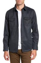 Men's Jeremiah 'colt' Regular Fit Sueded Cotton Blend Shirt Jacket