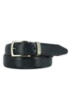 Men's Remo Tulliani Sylvio Leather Belt - Blue