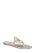 Women's Jack Rogers 'georgica' Jelly Flip Flop M - White