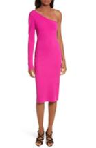 Women's Diane Von Furstenberg Knit One-shoulder Midi Dress, Size - Pink