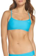 Women's Nike Racerback Bikini Top - Blue