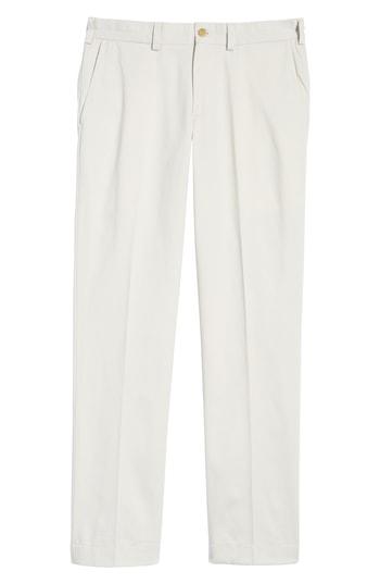 Men's Bills Khakis M3 Straight Fit Vintage Twill Flat Front Pants X 30 - Beige