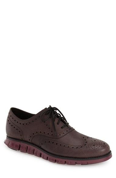 Men's Cole Haan 'zerogrand' Wingtip Oxford .5 M - Brown