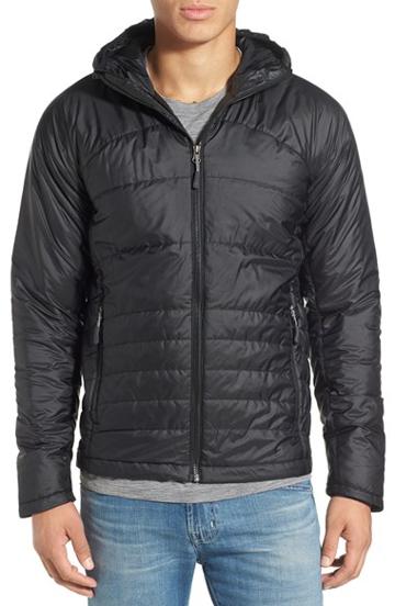 Men's Ibex 'wool Aire' Quilted Hooded Jacket