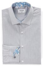 Men's Duchamp Trim Fit Solid Dress Shirt .5 - 32/33 - Grey