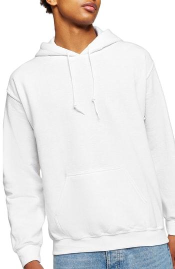 Men's Topman Classic Fit Gildan Pullover Hoodie
