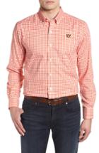 Men's Cutter & Buck League Cincinnati Bengals Fit Shirt, Size Medium - Orange