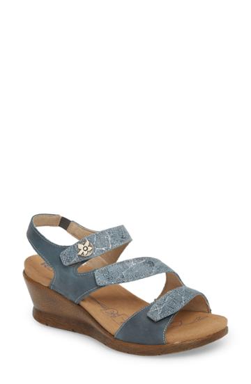 Women's Romika Nevis 07 Sandal -8.5us / 39eu - Blue