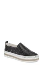 Women's Bernie Mev. Perforated Slip-on Sneaker Us / 37eu - Black