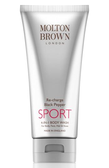 Molton Brown London Re-charge Black Pepper Sport 4-in-1 Body Wash