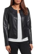 Women's Emerson Rose Peplum Leather Jacket