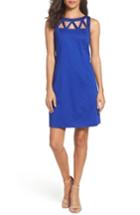 Women's Adrianna Papell Cutout Shift Dress - Blue