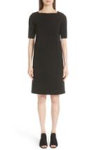 Women's Lafayette 148 New York Cyra Lace Panel Dress - Black