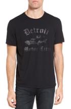 Men's John Varvatos Star Usa Detroit Motor City Graphic T-shirt, Size - Black