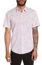 Men's Boss Luka Trim Fit Dot Print Sport Shirt