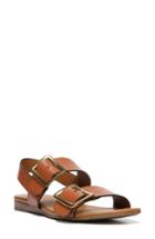 Women's Sarto By Franco Sarto Gannon Slingback Buckle Sandal M - Brown