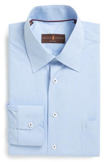 Men's Robert Talbott Classic Fit Micro Gingham Dress Shirt