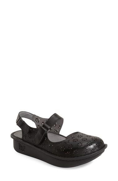 Women's Alegria 'jemma' Platform Flat -5.5us / 35eu - Black