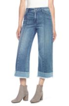 Women's Joe's Cheryl High Waist Crop Wide Leg Jeans - Blue