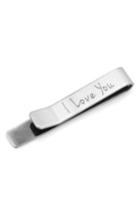 Men's Cufflinks, Inc. I Love You Tie Bar
