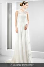 Women's Jesus Peiro Illusion Lace Boho Dress, Size In Store Only - Ivory