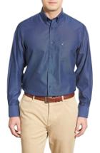 Men's Nordstrom Men's Shop Fit Sport Shirt, Size Large - Blue