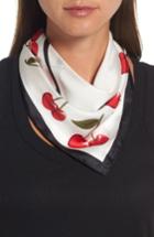 Women's Kate Spade New York Cherry Silk Bandana