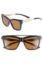 Women's Smith The Runaround 55mm Chromapop(tm) Polarized Sunglasses - Black