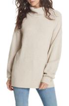 Women's Free People Softly Structured Knit Tunic - Ivory