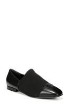 Women's Via Spiga Tate Cap Toe Slip-on .5 M - Black