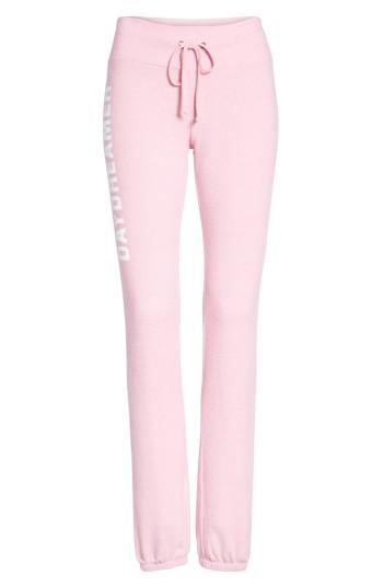 Women's Dream Scene Daydreamer Skinny Sweatpants, Size - Pink