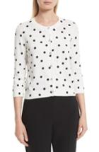 Women's Kate Spade New York Dancing Dot Cotton Cardigan