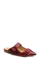 Women's Bill Blass Sylie Pointy Toe Mule .5 M - Red